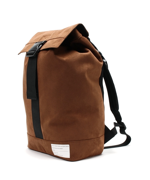 CIAOPANIC（チャオパニック）の「【Ciaopanic】　FSFLAPBACKPACK（バックパック/リュック・メンズ・ベージュ/ブラック/ブラウン・FREE）」の4枚目の写真