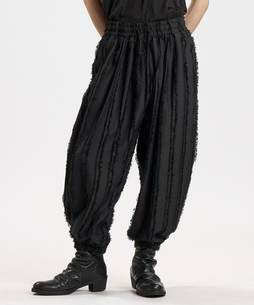 NO ID.(ノーアイディ)の「【NO ID.】Easy Balloon Pants / イージーバルーンPT(その他パンツ・メンズ・ブラック/アイボリー/その他23・1/2)」の9枚目の写真