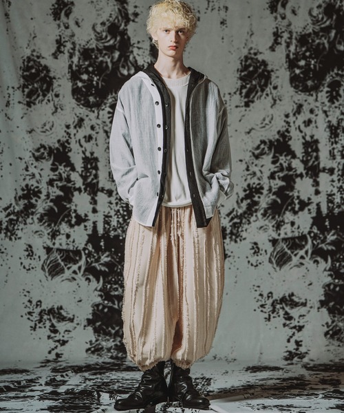 NO ID.(ノーアイディ)の「【NO ID.】Easy Balloon Pants / イージーバルーンPT(その他パンツ・メンズ・ブラック/アイボリー/その他23・1/2)」の5枚目の写真