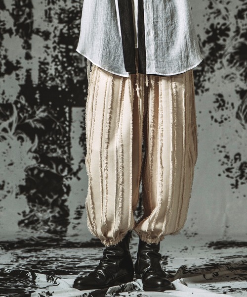 NO ID.(ノーアイディ)の「【NO ID.】Easy Balloon Pants / イージーバルーンPT(その他パンツ・メンズ・ブラック/アイボリー/その他23・1/2)」の12枚目の写真