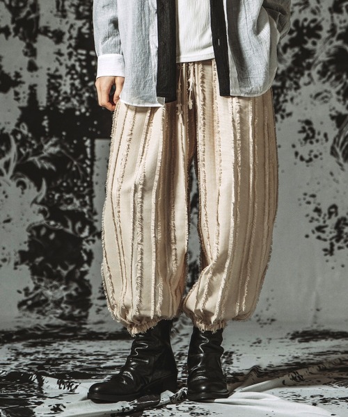 NO ID.(ノーアイディ)の「【NO ID.】Easy Balloon Pants / イージーバルーンPT(その他パンツ・メンズ・ブラック/アイボリー/その他23・1/2)」の15枚目の写真