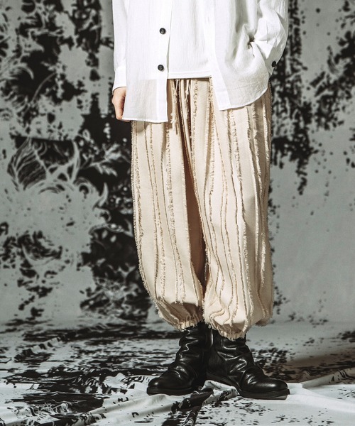 NO ID.(ノーアイディ)の「【NO ID.】Easy Balloon Pants / イージーバルーンPT(その他パンツ・メンズ・ブラック/アイボリー/その他23・1/2)」の16枚目の写真