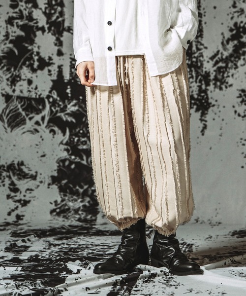 NO ID.(ノーアイディ)の「【NO ID.】Easy Balloon Pants / イージーバルーンPT(その他パンツ・メンズ・ブラック/アイボリー/その他23・1/2)」の17枚目の写真