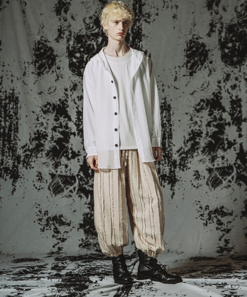 NO ID.(ノーアイディ)の「【NO ID.】Easy Balloon Pants / イージーバルーンPT(その他パンツ・メンズ・ブラック/アイボリー/その他23・1/2)」の18枚目の写真