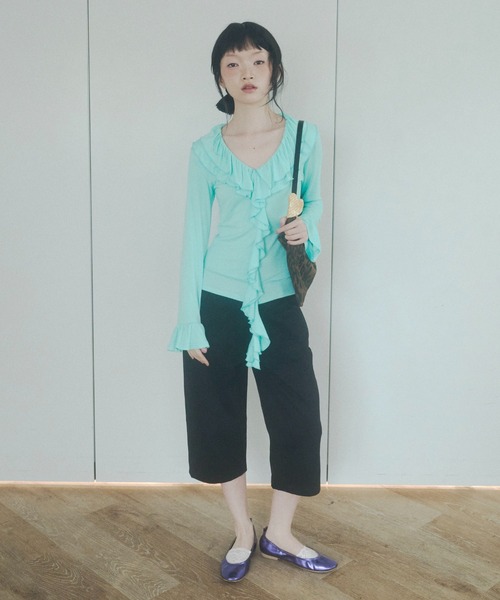 chernyy(チェルニー)の「chernyy 2way cotton bag / 2WAYコットンバッグ(ショルダーバッグ・レディース・ブラウン/ベージュ/ブラック・FREE)」の13枚目の写真