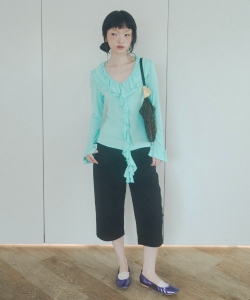 chernyy(チェルニー)の「chernyy 2way cotton bag / 2WAYコットンバッグ(ショルダーバッグ・レディース・ブラウン/ベージュ/ブラック・FREE)」の15枚目の写真