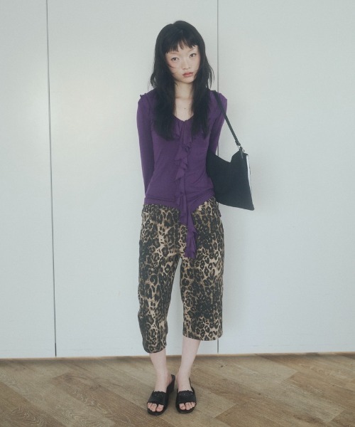 chernyy(チェルニー)の「chernyy 2way cotton bag / 2WAYコットンバッグ(ショルダーバッグ・レディース・ブラウン/ベージュ/ブラック・FREE)」の8枚目の写真