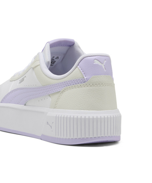 PUMA(プーマ)の「PUMA プーマ ウィメンズ キャリーナ ミア スニーカー(スニーカー・レディース・ホワイト×パープル/ホワイト×ブルー・25.0cm/25.5cm/24.0cm/22.5cm/23.0cm/23.5cm/24.5cm/22.0cm)」の4枚目の写真