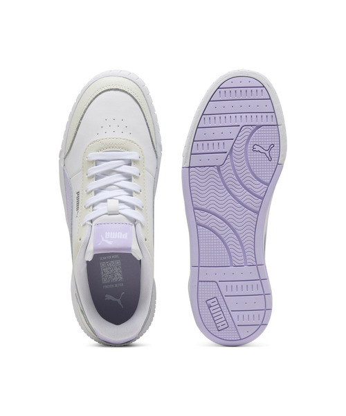 PUMA(プーマ)の「PUMA プーマ ウィメンズ キャリーナ ミア スニーカー(スニーカー・レディース・ホワイト×パープル/ホワイト×ブルー・25.0cm/25.5cm/24.0cm/22.5cm/23.0cm/23.5cm/24.5cm/22.0cm)」の5枚目の写真