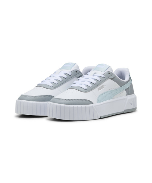 PUMA(プーマ)の「PUMA プーマ ウィメンズ キャリーナ ミア スニーカー(スニーカー・レディース・ホワイト×パープル/ホワイト×ブルー・25.0cm/25.5cm/24.0cm/22.5cm/23.0cm/23.5cm/24.5cm/22.0cm)」の8枚目の写真