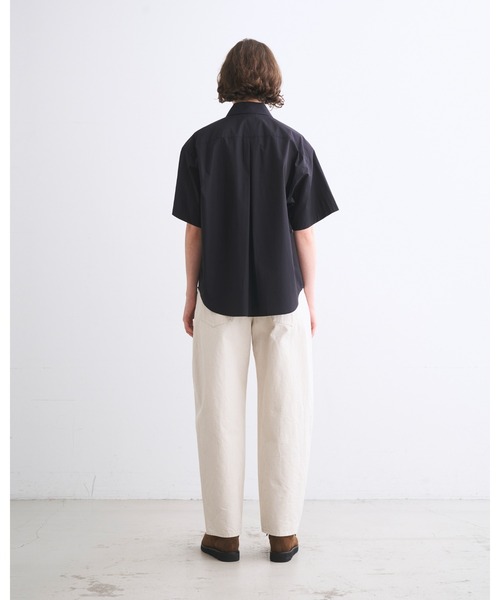 Traditional Weatherwear(トラディショナルウェザーウェア)の「SHIRT 202(Tシャツ/カットソー・レディース・ダークネイビー/オフホワイト・XS/S)」の6枚目の写真