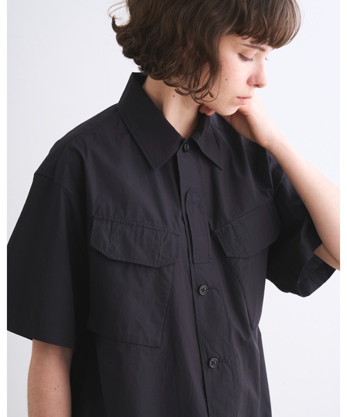 Traditional Weatherwear(トラディショナルウェザーウェア)の「SHIRT 202(Tシャツ/カットソー・レディース・ダークネイビー/オフホワイト・XS/S)」の7枚目の写真