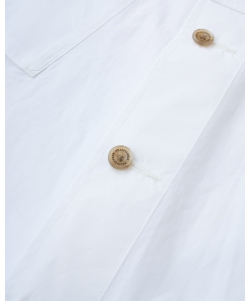 Traditional Weatherwear(トラディショナルウェザーウェア)の「SHIRT 202(Tシャツ/カットソー・レディース・ダークネイビー/オフホワイト・XS/S)」の10枚目の写真