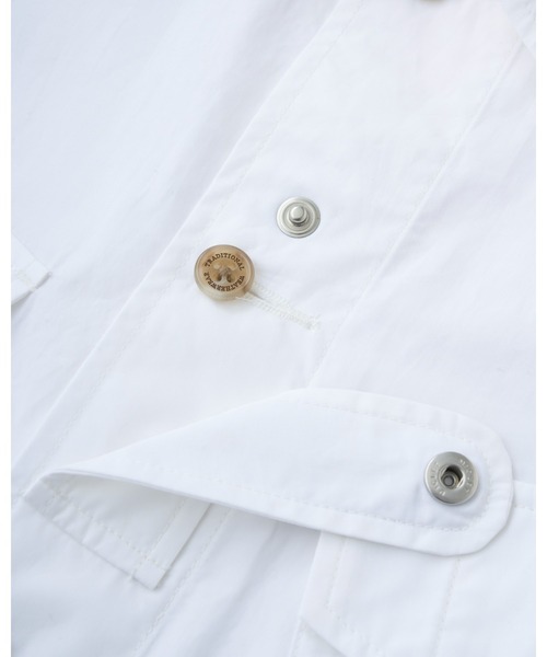 Traditional Weatherwear(トラディショナルウェザーウェア)の「SHIRT 202(Tシャツ/カットソー・レディース・ダークネイビー/オフホワイト・XS/S)」の11枚目の写真
