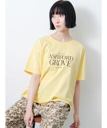 ◇【接触冷感】ロゴプリントTシャツ