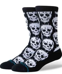 STANCE（スタンス）の「STANCE/スタンス ソックス STATIC SKULL CREW A556C26STA（ソックス/靴下）」