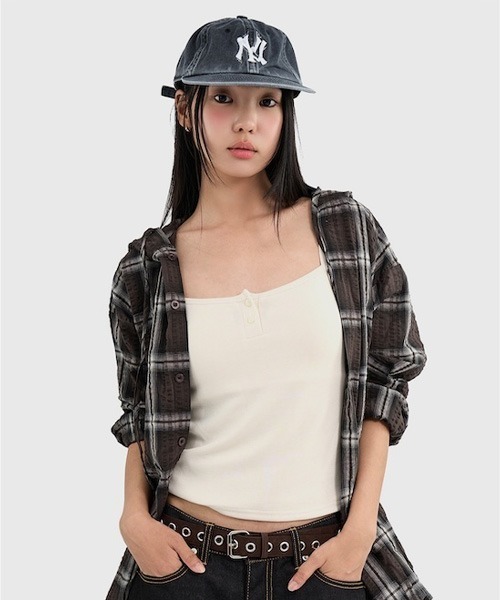 raucohouse(ラウコハウス)の「ワッシャー加工チェック柄フード付きシャツジャケット(シャツ/ブラウス・レディース・ブラウン・FREE)」の16枚目の写真