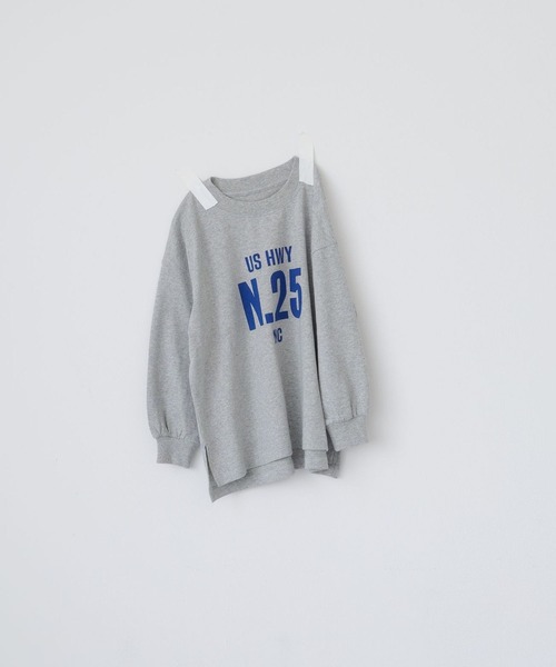 LOWRYS FARM（ローリーズファーム）の「アソートプリントロンＴＬＳ　1049005（Tシャツ/カットソー・キッズ・オフホワイト/レッド/ブラック/グレー・120cm/110cm/150cm/140cm/130cm）」の3枚目の写真
