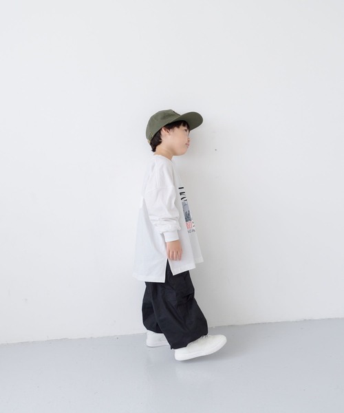 LOWRYS FARM（ローリーズファーム）の「アソートプリントロンＴＬＳ　1049005（Tシャツ/カットソー・キッズ・オフホワイト/レッド/ブラック/グレー・120cm/110cm/150cm/140cm/130cm）」の16枚目の写真