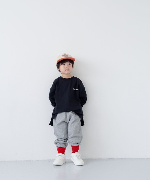 LOWRYS FARM（ローリーズファーム）の「アソートプリントロンＴＬＳ　1049005（Tシャツ/カットソー・キッズ・オフホワイト/レッド/ブラック/グレー・120cm/110cm/150cm/140cm/130cm）」の21枚目の写真