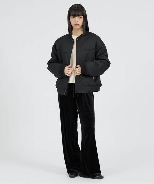 TOWNCRAFT(タウンクラフト)の「【TOWNCRAFT/タウンクラフト】Linning Short Jacket / ショートダービージャケット / ユニセックス(ブルゾン・メンズ・ブラック・L/M)」の12枚目の写真