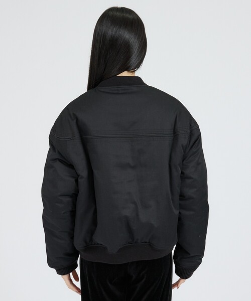 TOWNCRAFT(タウンクラフト)の「【TOWNCRAFT/タウンクラフト】Linning Short Jacket / ショートダービージャケット / ユニセックス(ブルゾン・メンズ・ブラック・L/M)」の8枚目の写真