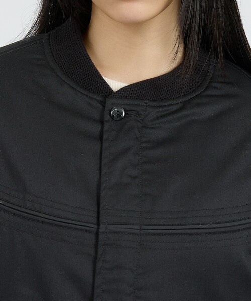 TOWNCRAFT(タウンクラフト)の「【TOWNCRAFT/タウンクラフト】Linning Short Jacket / ショートダービージャケット / ユニセックス(ブルゾン・メンズ・ブラック・L/M)」の9枚目の写真