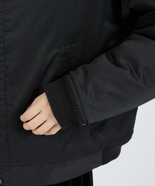 TOWNCRAFT(タウンクラフト)の「【TOWNCRAFT/タウンクラフト】Linning Short Jacket / ショートダービージャケット / ユニセックス(ブルゾン・メンズ・ブラック・L/M)」の10枚目の写真