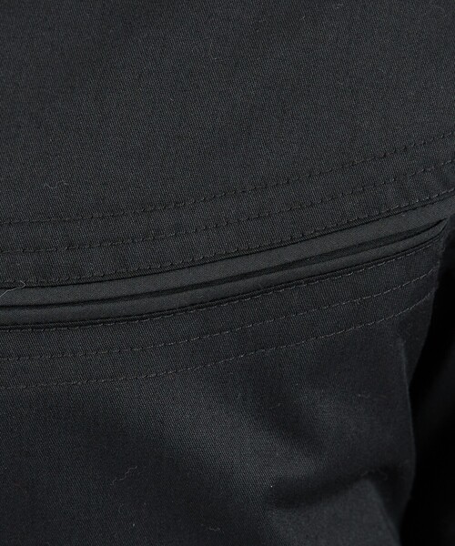 TOWNCRAFT(タウンクラフト)の「【TOWNCRAFT/タウンクラフト】Linning Short Jacket / ショートダービージャケット / ユニセックス(ブルゾン・メンズ・ブラック・L/M)」の3枚目の写真