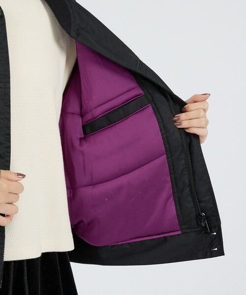 TOWNCRAFT(タウンクラフト)の「【TOWNCRAFT/タウンクラフト】Linning Short Jacket / ショートダービージャケット / ユニセックス(ブルゾン・メンズ・ブラック・L/M)」の4枚目の写真