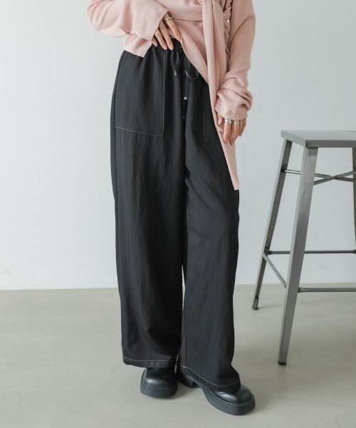 Bab(バブ)の「【サイズ展開あり】ベイカーパンツ(その他パンツ・レディース・ピンク/ブラック/ブラウン・S/M)」の2枚目の写真