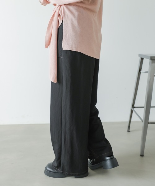 Bab(バブ)の「【サイズ展開あり】ベイカーパンツ(その他パンツ・レディース・ピンク/ブラック/ブラウン・S/M)」の6枚目の写真