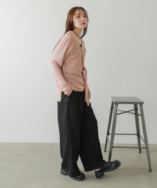 Bab(バブ)の「【サイズ展開あり】ベイカーパンツ(その他パンツ・レディース・ピンク/ブラック/ブラウン・S/M)」の7枚目の写真