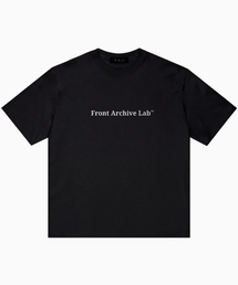 SERIF ヘビーウェイト半袖Tシャツ[ブラック]