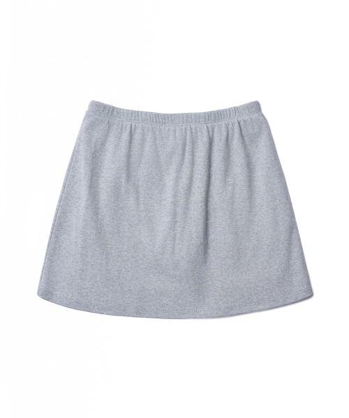 TTUDEMENT（トュードメント）の「50s EMBROIDERED MINI PANTSKIRT_MELANGE GREY（スカート・レディース・その他・SMALL/MEDIUM）」の3枚目の写真