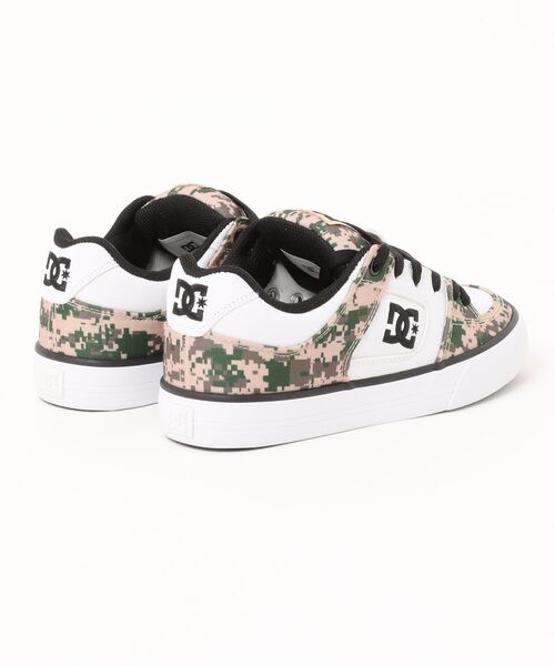 DC SHOES（ディーシーシューズ）の「DC SHOES ディーシーシューズ PURE SE SN レディーススニーカー(ピュアSESN) DM264305 WCO ホワイト/カモ（スニーカー・レディース・ホワイト系その他・25.0cm/24.0cm/24.5cm/23.0cm/23.5cm）」の2枚目の写真