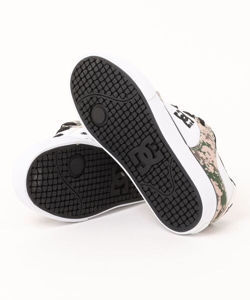 DC SHOES（ディーシーシューズ）の「DC SHOES ディーシーシューズ PURE SE SN レディーススニーカー(ピュアSESN) DM264305 WCO ホワイト/カモ（スニーカー・レディース・ホワイト系その他・25.0cm/24.0cm/24.5cm/23.0cm/23.5cm）」の3枚目の写真