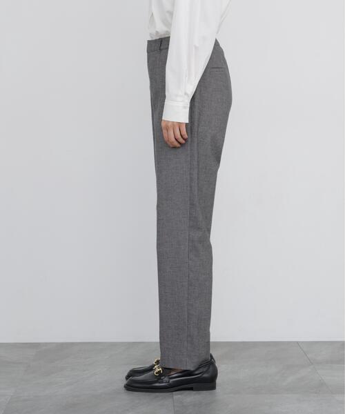 human woman(ヒューマンウーマン)の「◆【名品 / マルチサイズ / ストレッチ / ウォッシャブル】ピケスエードスリムストレートパンツ(その他パンツ・レディース・グレー系その他/ベージュ系その他・LARGE/SMALL/MEDIUM)」の10枚目の写真