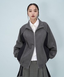 HARE（ハレ）の「ジャガードキリカエレザーブルゾン(HARE)（ブルゾン）」