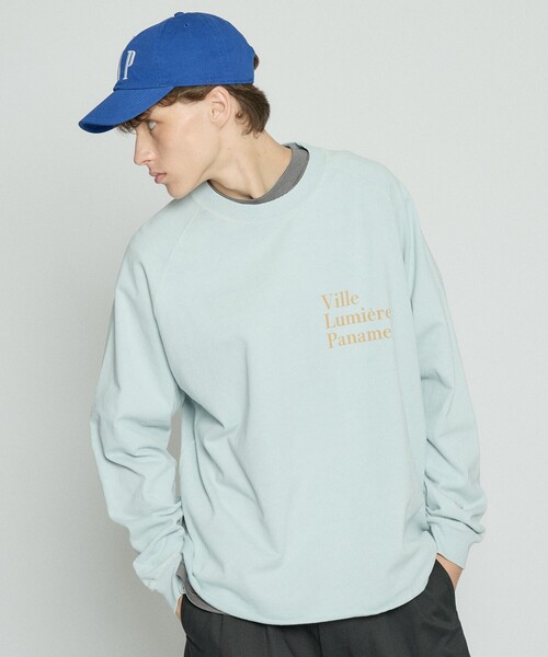 ABAHOUSE（アバハウス）の「【REMI RELIEF / レミレリーフ】別注 カットオフ スウェット / オーバーサイズ（スウェット・メンズ・ブラック/アイボリー/サックスブルー・L/M）」の5枚目の写真