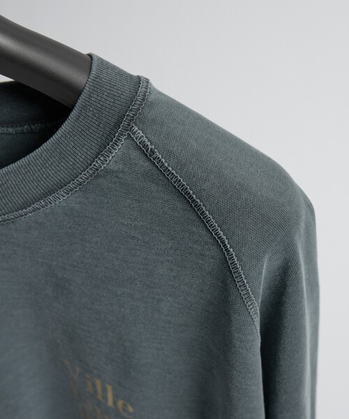 ABAHOUSE（アバハウス）の「【REMI RELIEF / レミレリーフ】別注 カットオフ スウェット / オーバーサイズ（スウェット・メンズ・ブラック/アイボリー/サックスブルー・L/M）」の8枚目の写真