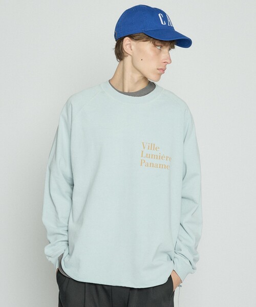 ABAHOUSE（アバハウス）の「【REMI RELIEF / レミレリーフ】別注 カットオフ スウェット / オーバーサイズ（スウェット・メンズ・ブラック/アイボリー/サックスブルー・L/M）」の18枚目の写真