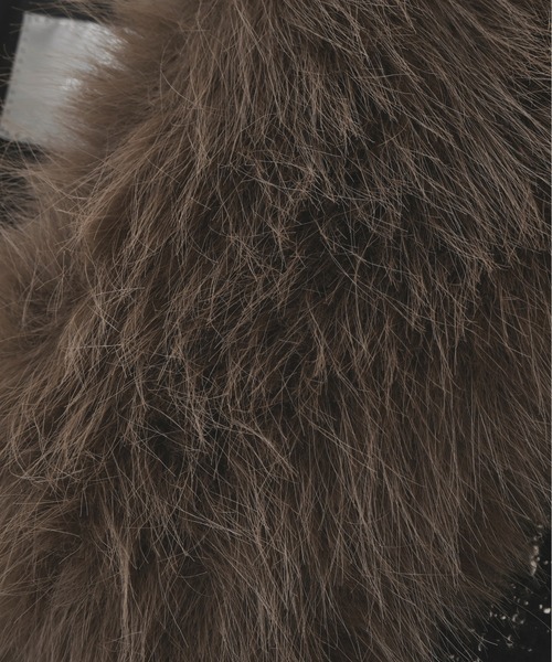 JILL by JILL STUART(ジルバイジルスチュアート)の「<セットアップ対応>ツイードファーティペットブルゾン(ブルゾン・レディース・グレー/ホワイト/ブラック・FREE)」の8枚目の写真