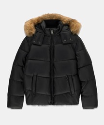 Guess | PU Leather Puffer 中綿ジャケット(ダウンジャケット/コート)