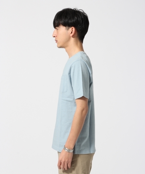 RAGEBLUE(レイジブルー)の「インディゴジャガードTシャツ/714943(Tシャツ/カットソー・メンズ・ブルー/ネイビー/ブルー系その他/ライトブルー/その他/その他1・MEDIUM/LARGE)」の13枚目の写真