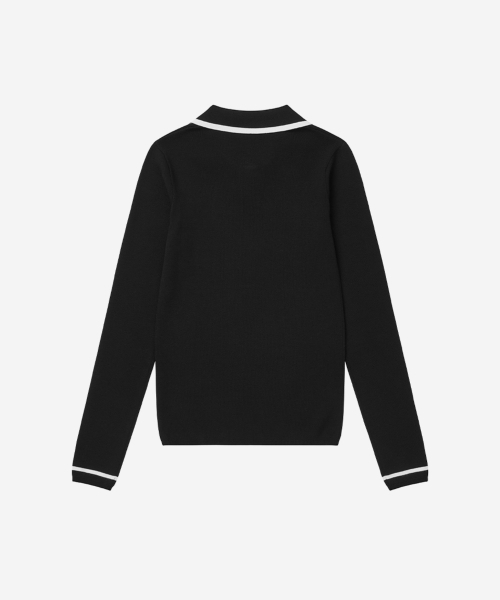 LORDLOAR(ロードロアル)の「ライン配色カラー ニット BLACK(ニット/セーター・レディース・その他・SMALL/MEDIUM/LARGE)」の5枚目の写真