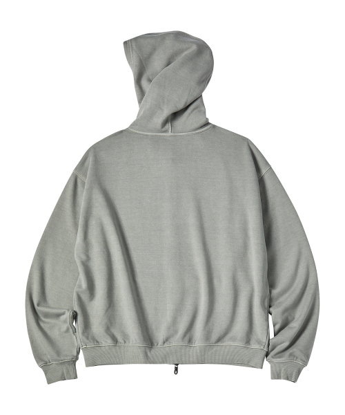 TRAVEL（トラベル）の「インペリアル PIGMENT フードジップアップ ゴーストグレー（パーカー・レディース・その他・MEDIUM/LARGE/SMALL）」の10枚目の写真