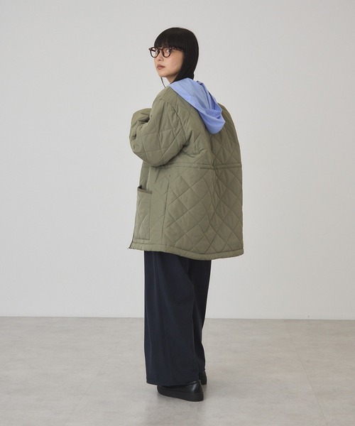 AMERICAN HOLIC(アメリカンホリック)の「【マルチ機能】カットコーデュロイストレートワイド(その他パンツ・レディース・アイボリー/ライトイエロー/グレイッシュベージュ/チャコールグレー・L/M)」の22枚目の写真