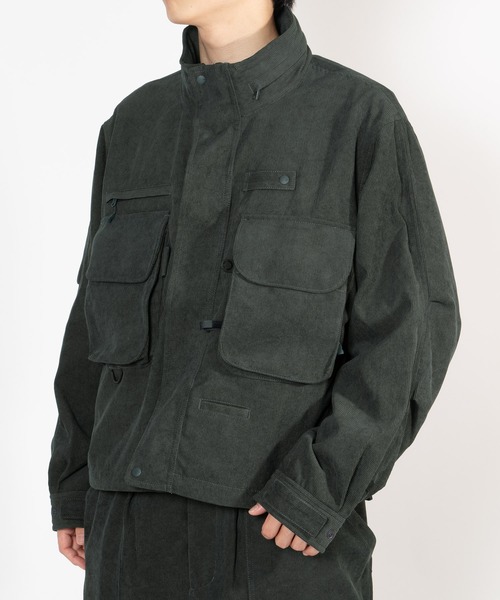 DAIWA PIER39(ダイワピア39)の「TECH WADING JACKET CORDUROY BJ-43026W(ブルゾン・メンズ・ネイビー/グリーン・SMALL/X-LARGE/LARGE/MEDIUM)」の3枚目の写真