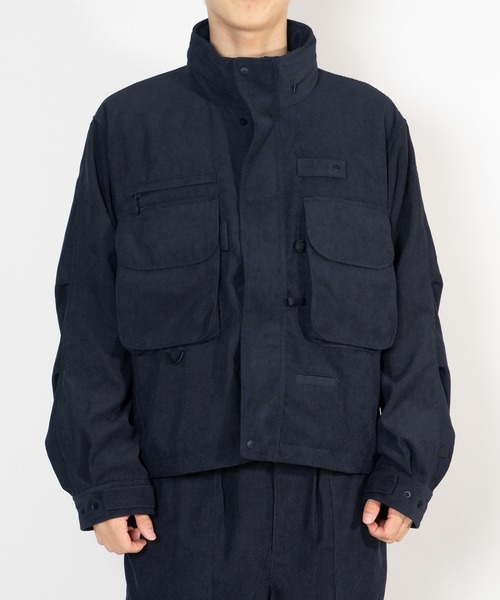DAIWA PIER39(ダイワピア39)の「TECH WADING JACKET CORDUROY BJ-43026W(ブルゾン・メンズ・ネイビー/グリーン・SMALL/X-LARGE/LARGE/MEDIUM)」の13枚目の写真